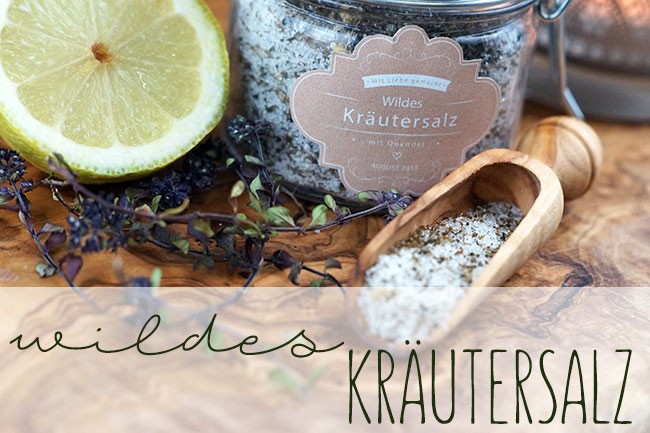 wildes Kräutersalz mit Quendel