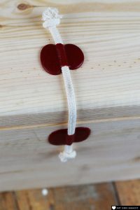 die Verpackung ist auch noch mit einem Wachssiegel versehen