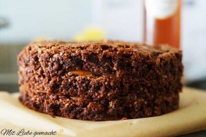 Kuchenboden aus Schokomasse