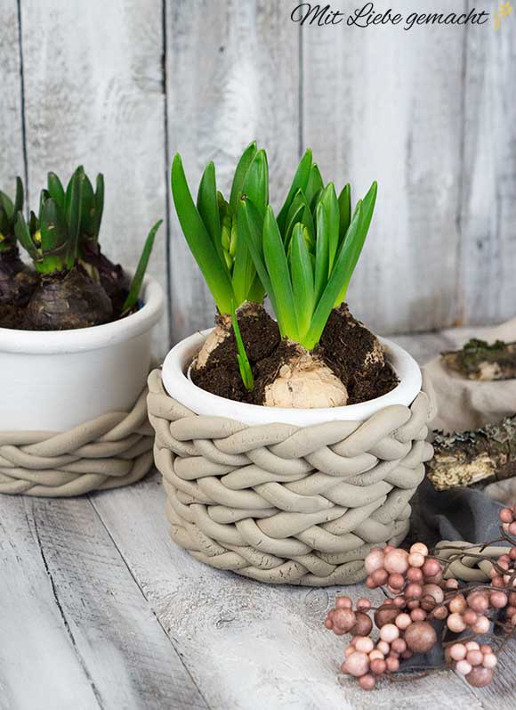 Upcycling - so verwandelst du alte Blumentöpfe in tolle Hingucker! - Mit Liebe gemacht by Doris Kern