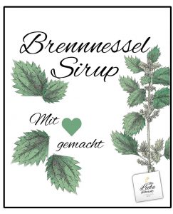 Brennnessel-Sirup