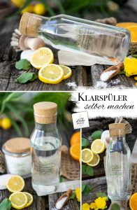 Klarspüler für die Geschirrspülmaschine selber machen