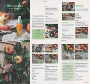 Naturapotheke mit der besten Naturkosmetik aus Äpfel