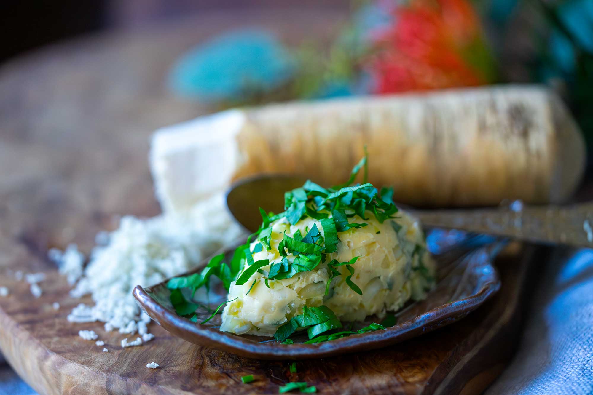 Butter mit Kren Meerrettich